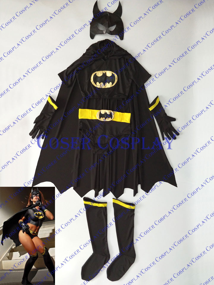 2019 Batgirl Cosplay Costume Sexy Halloween Costumes For Women 0421